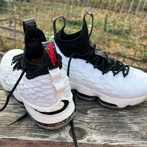 Nike high tops white and black